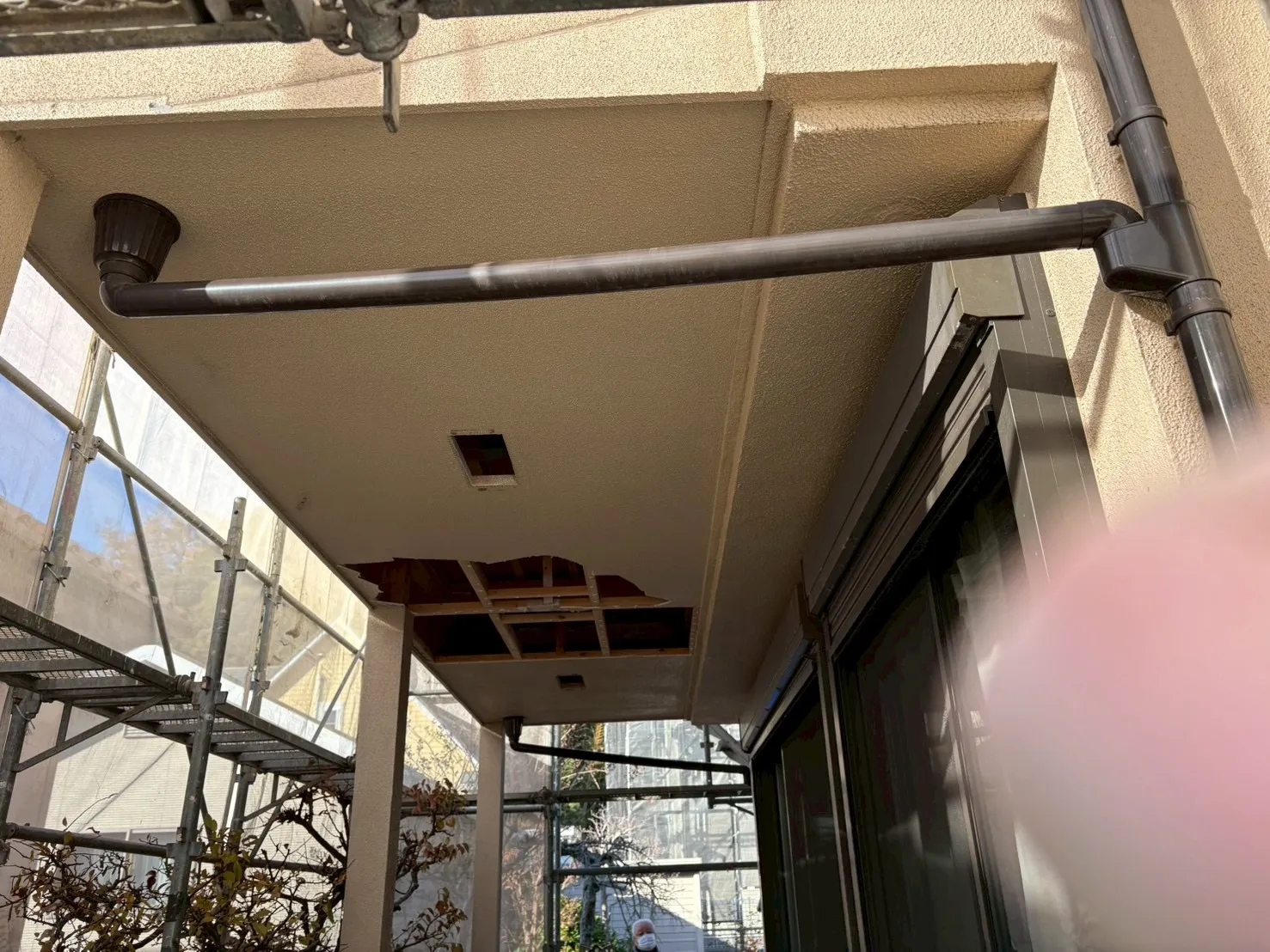 気まぐれちょいブログ　軒天解体