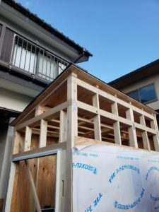 新規物置小屋を施工しました